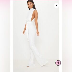 White Pretty Little Thing Jumpsuit